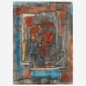 Prof. Hilde Goldschmidt attr., Komposition mit Gesichtern