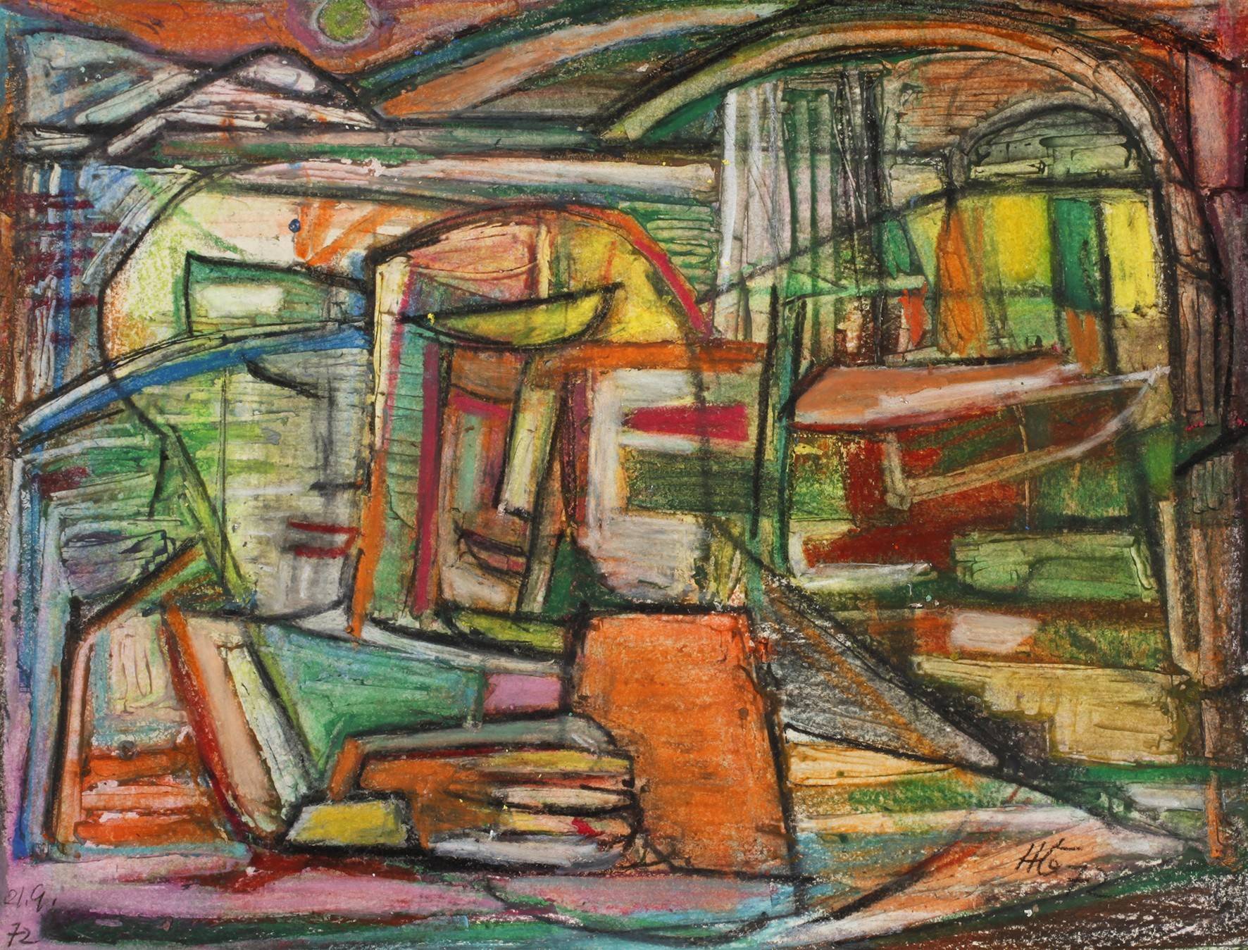 Prof. Hilde Goldschmidt, Figurative Komposition