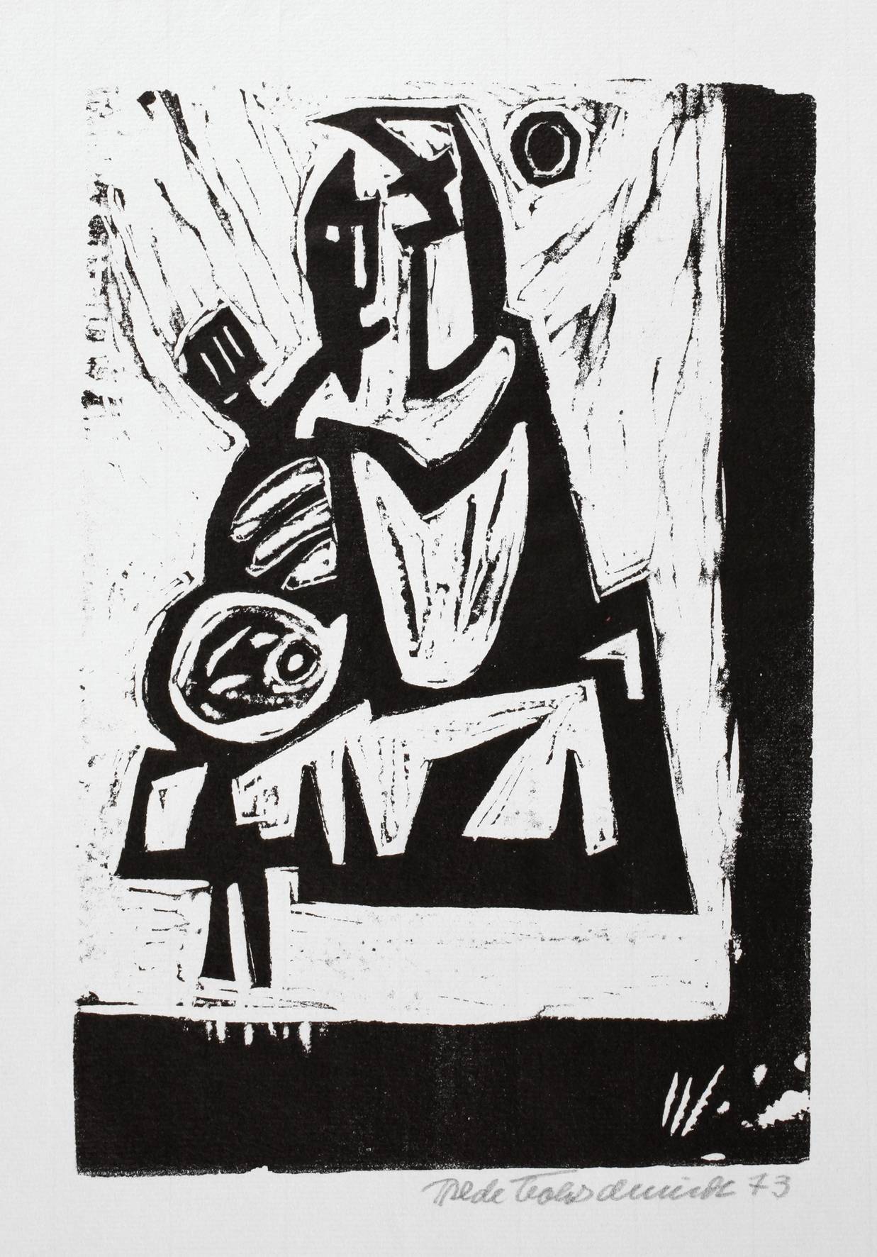 Prof. Hilde Goldschmidt, Figürliche Komposition