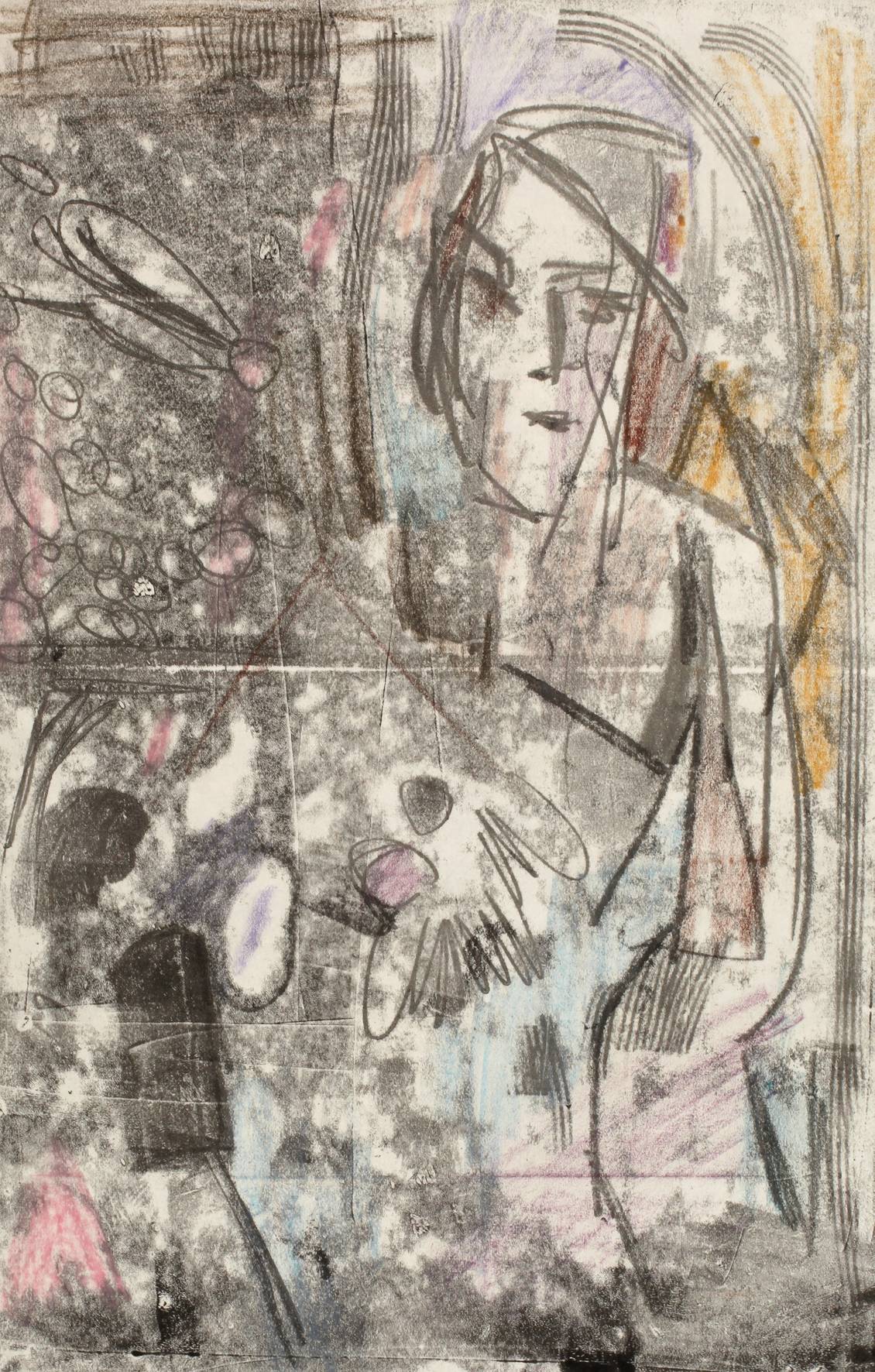 Prof. Hilde Goldschmidt, figürliche Komposition