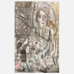 Prof. Hilde Goldschmidt, figürliche Komposition