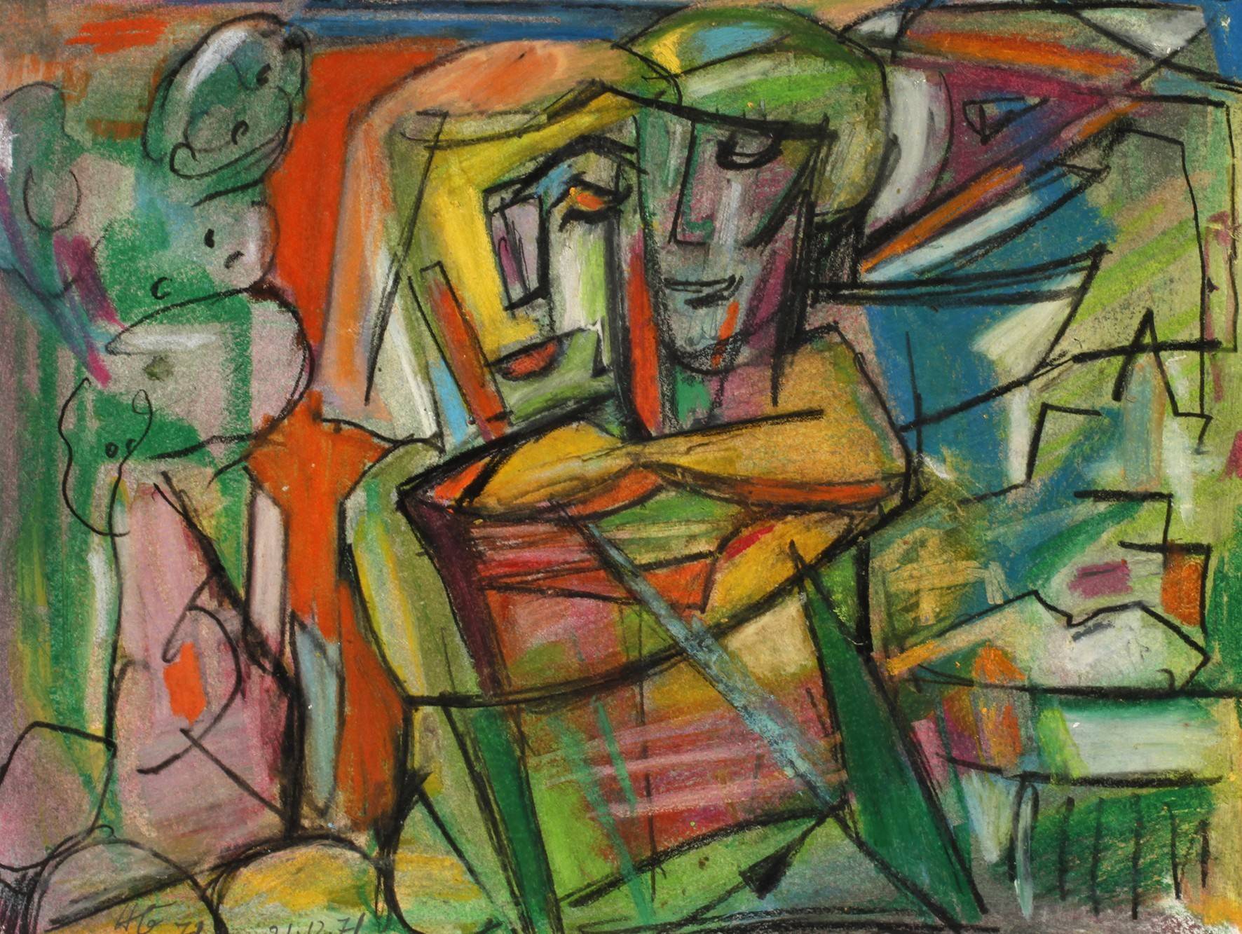 Prof. Hilde Goldschmidt, Komposition mit Figuren