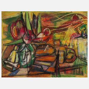 Prof. Hilde Goldschmidt, Stillleben mit Maske