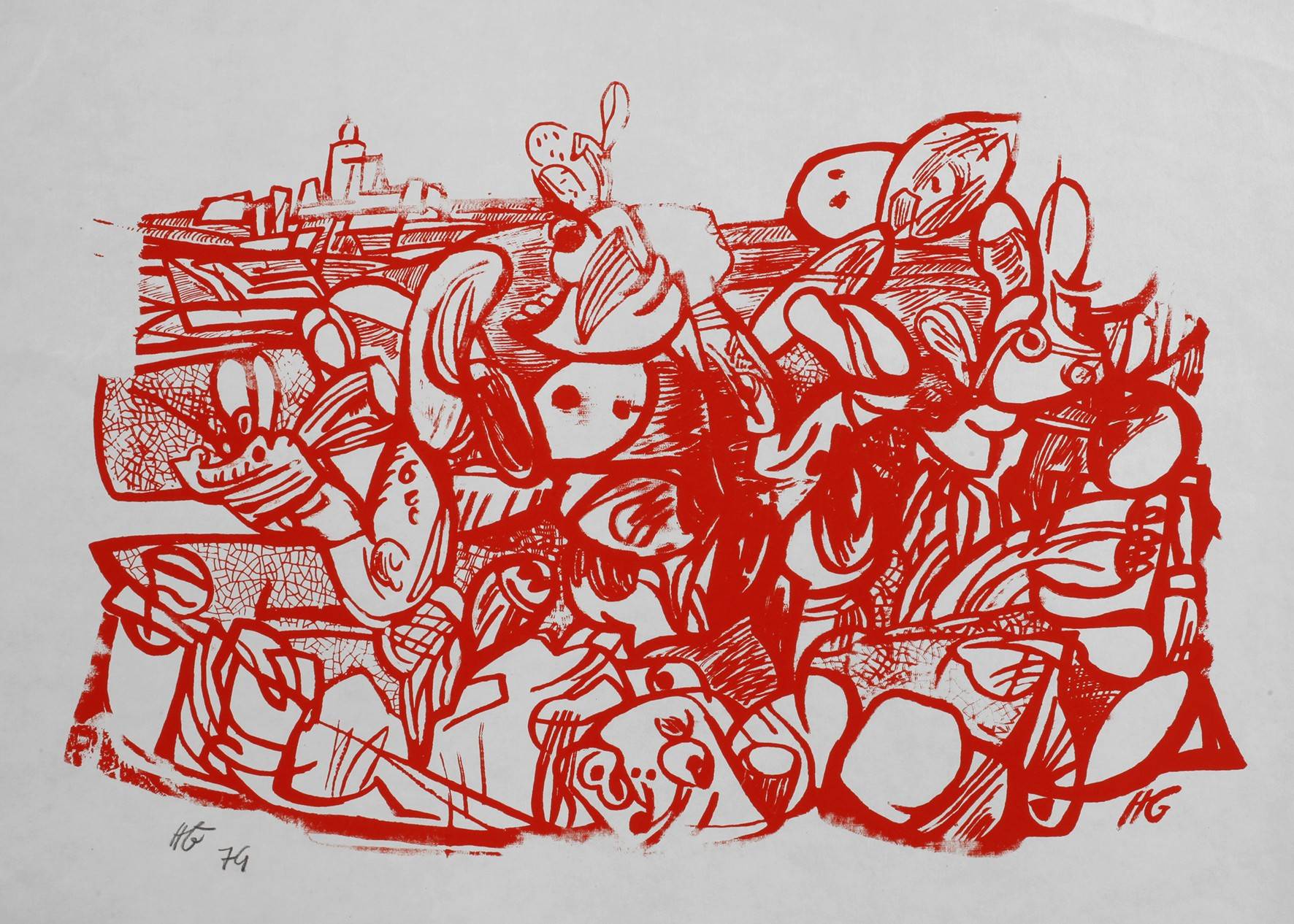 Prof. Hilde Goldschmidt, vegetative Komposition