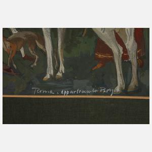 ”Disput der Heiligen Katharina ...” nach Pinturicchio