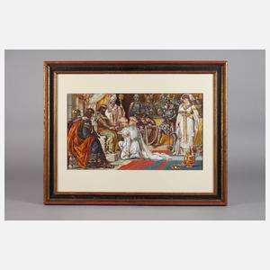 Ernst Albert Fischer - Cörlin, Hochzeitsszene