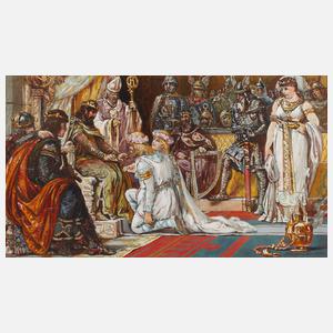 Ernst Albert Fischer - Cörlin, Hochzeitsszene