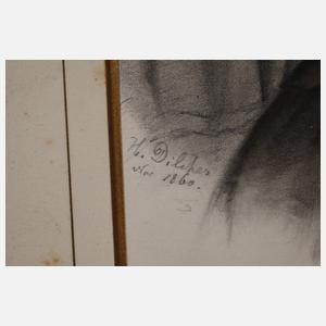 Heinrich Dilcher, Portraitpendants 1860