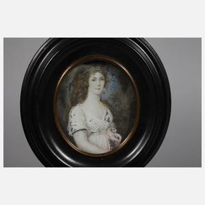 Drei Portraits der Familie Gilly-Lombard