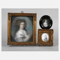 Drei Portraits der Familie Gilly-Lombard111