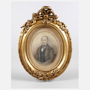 Herrenportrait um 1860