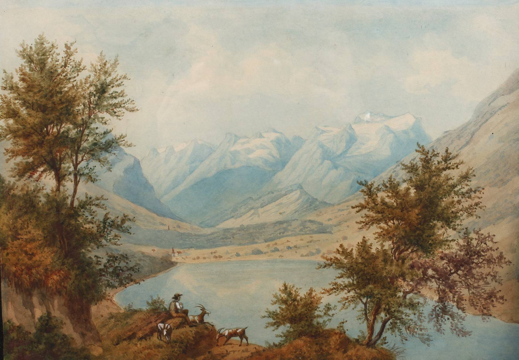 Anna Elisabeth Burckhardt, „Am Wägitalsee“