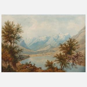 Anna Elisabeth Burckhardt, „Am Wägitalsee“