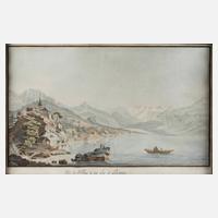 H. Goldschmid, „Vüe du Village & du Lac de Brienz“111