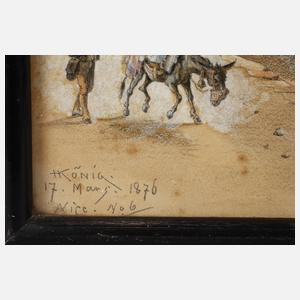 Herbert König, Zwei Ansichten Nizza