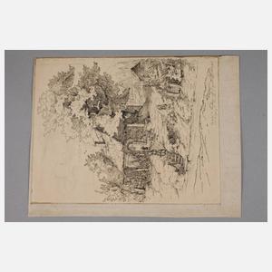 Friedrich Müller, Ländliche Szene