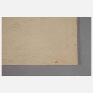 Friedrich Müller, Ländliche Szene