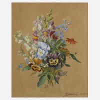 Prof. Moritz Tettelbach, Sommerblumenbukett111