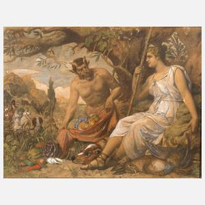 Prof. Albert Freytag, Diana mit Faunus