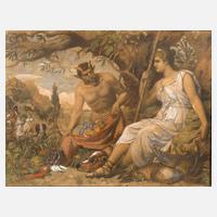 Prof. Albert Freytag, Diana mit Faunus111