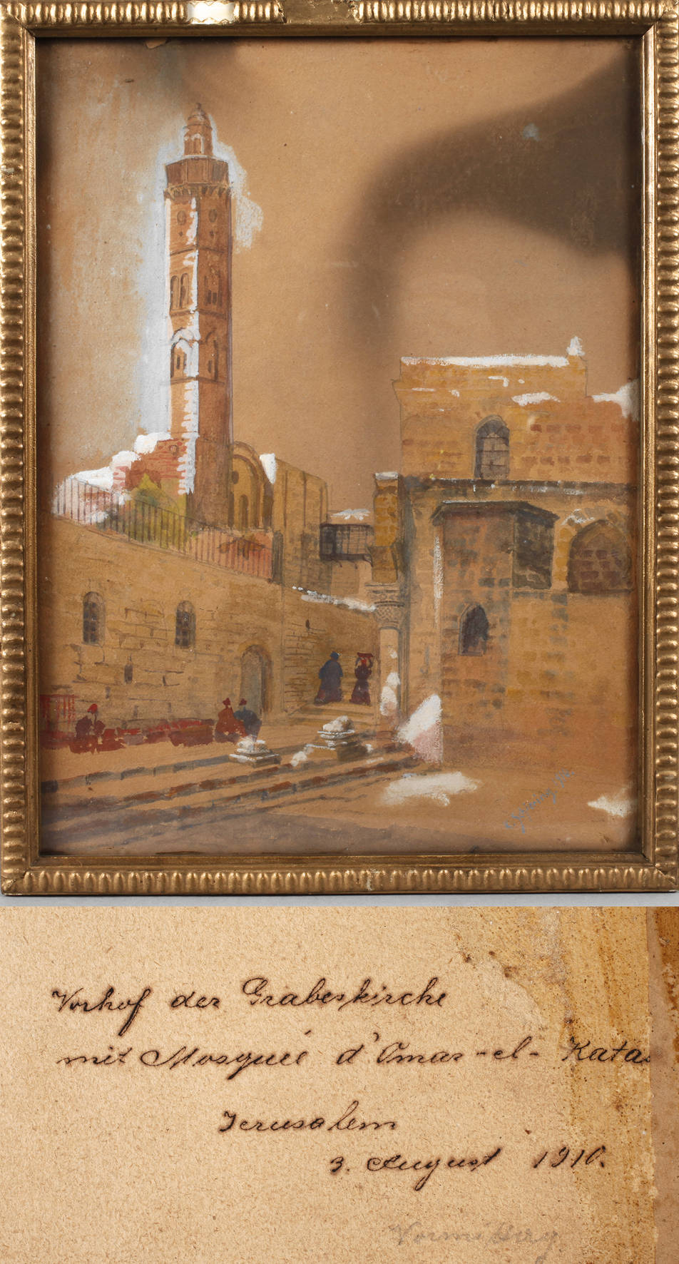 Kurt Schiering, Ansicht Jerusalem