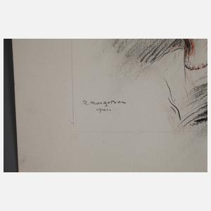 René Pierre Margoteau, Damenportrait