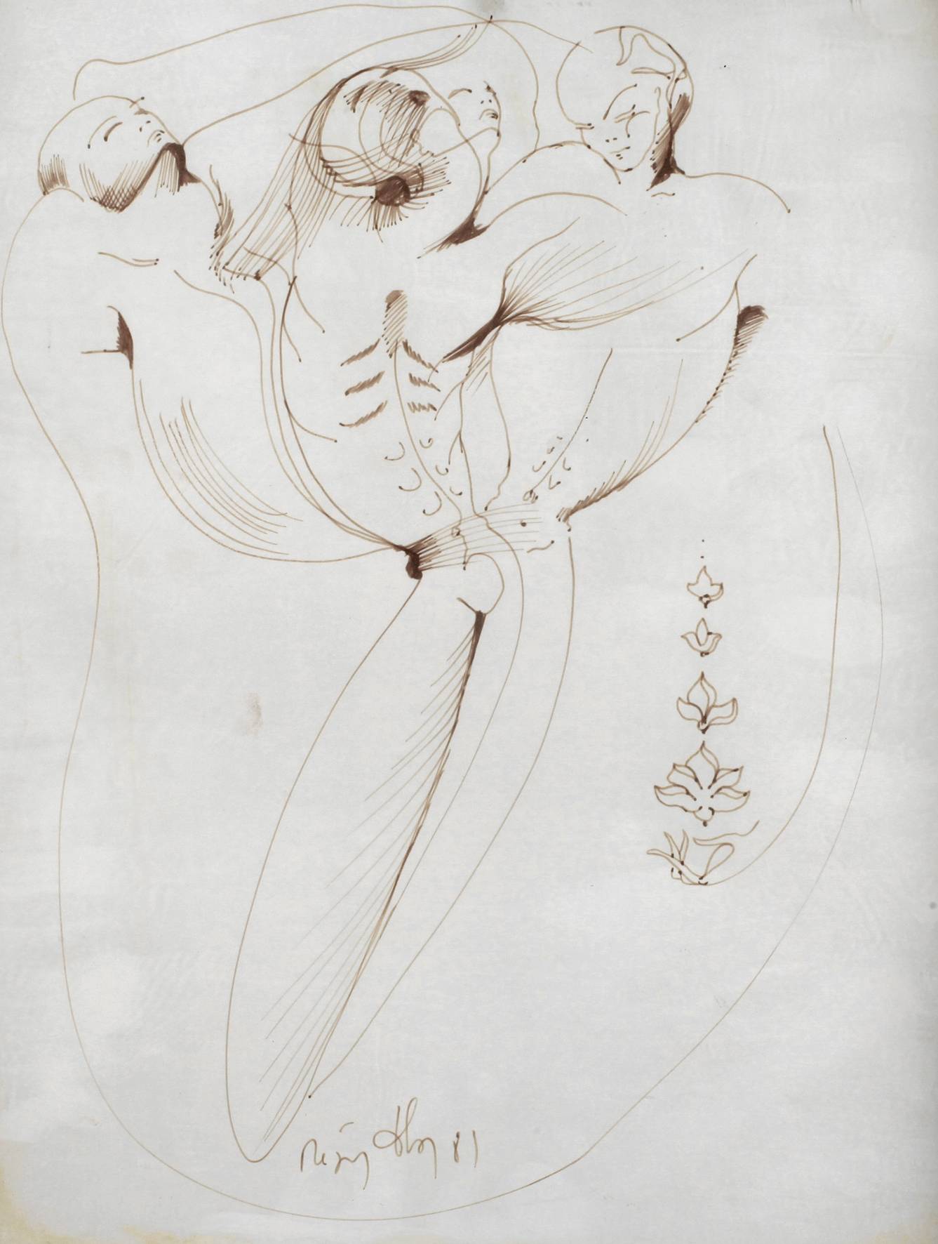 Régis Dho, Figurative Komposition