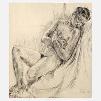 Schlummernder Damenakt111