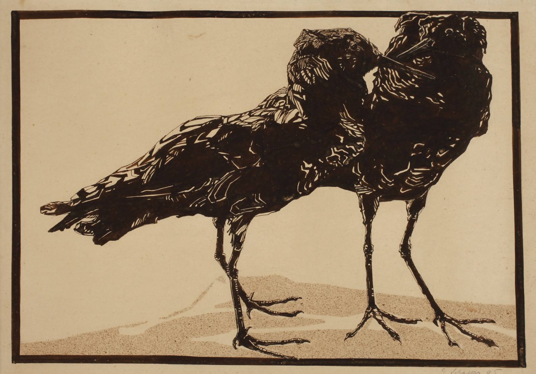 Gustav Adolf Schaffer, Raben