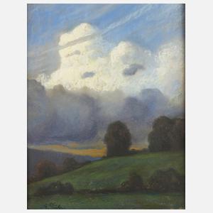 Albert Pütz, ”Aufziehendes Gewitter”