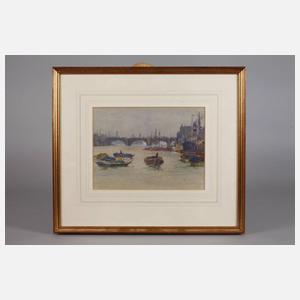 Margaret J. Lovell, „The Thames near Cannon Street“