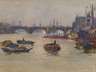 Margaret J. Lovell, „The Thames near Cannon Street“