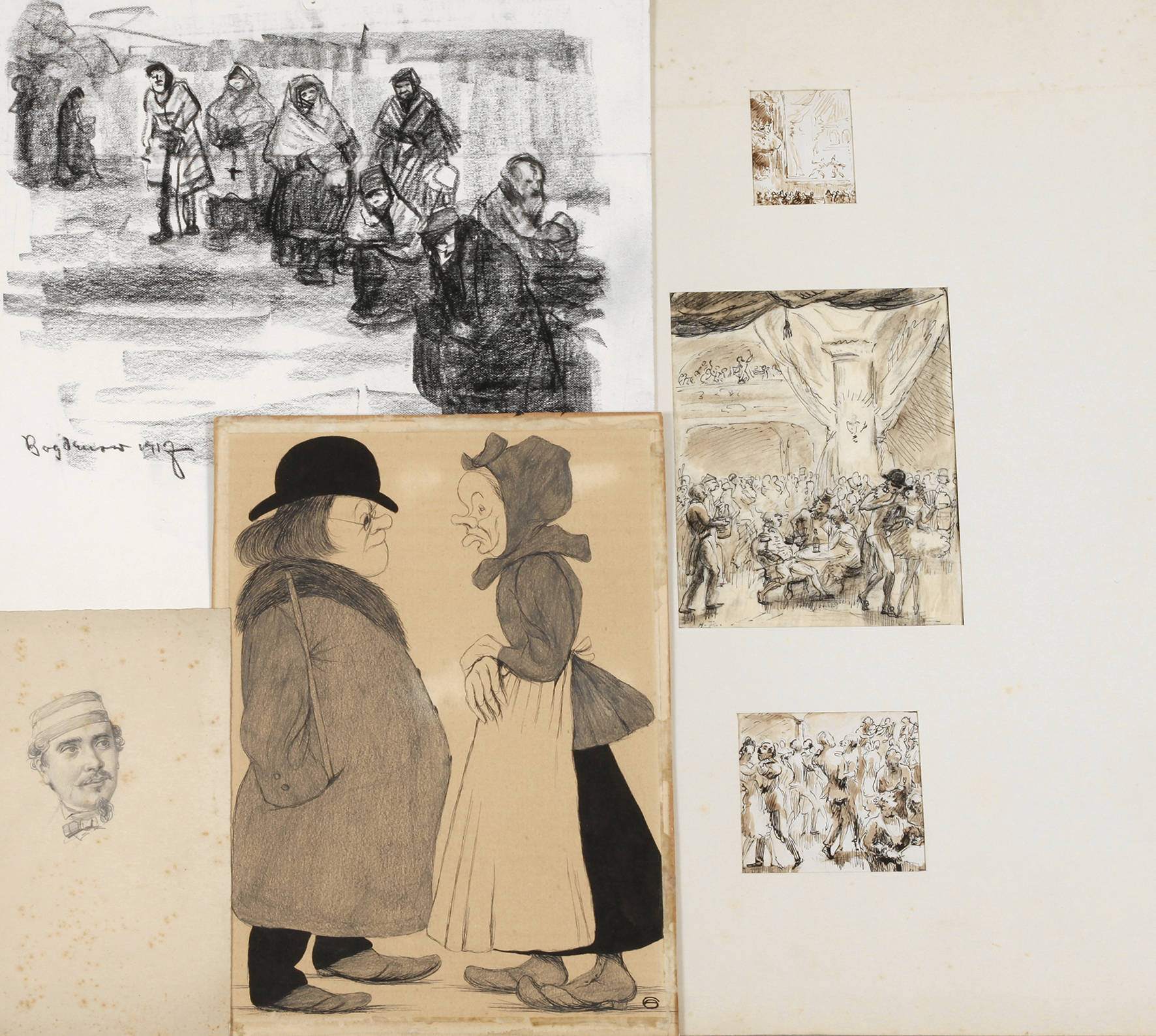 Konvolut Zeichnungen