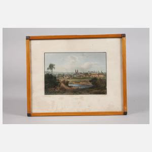 ”Plauen von der Morgenseite”, um 1850