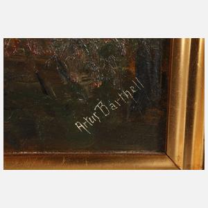 Artus Barthell, Herbstlicher Waldweg