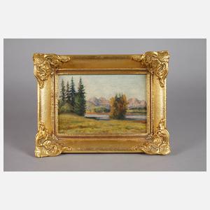 Walter Damm, Gebirgslandschaft