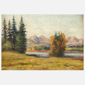 Walter Damm, Gebirgslandschaft