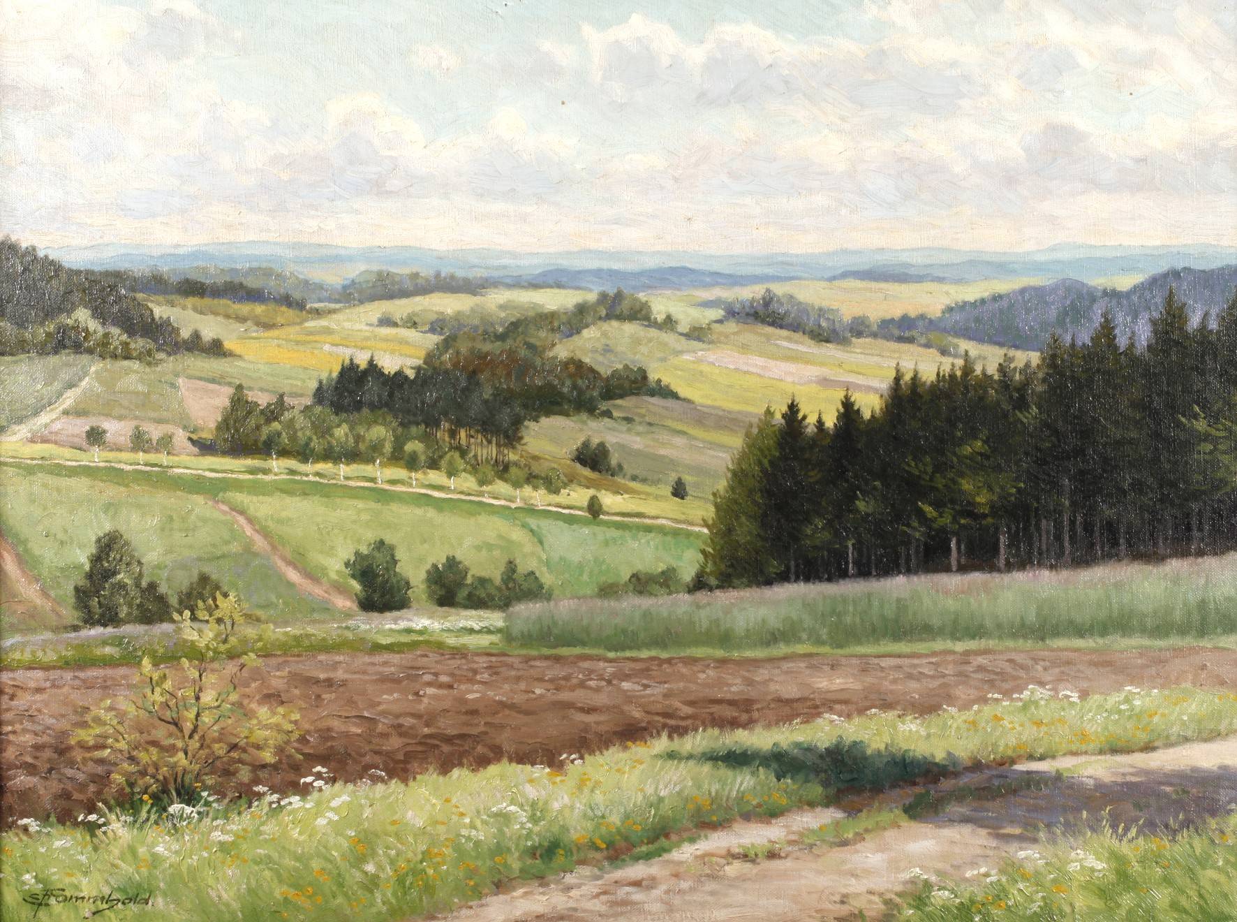 Ernst Frommhold, Vogtlandlandschaft