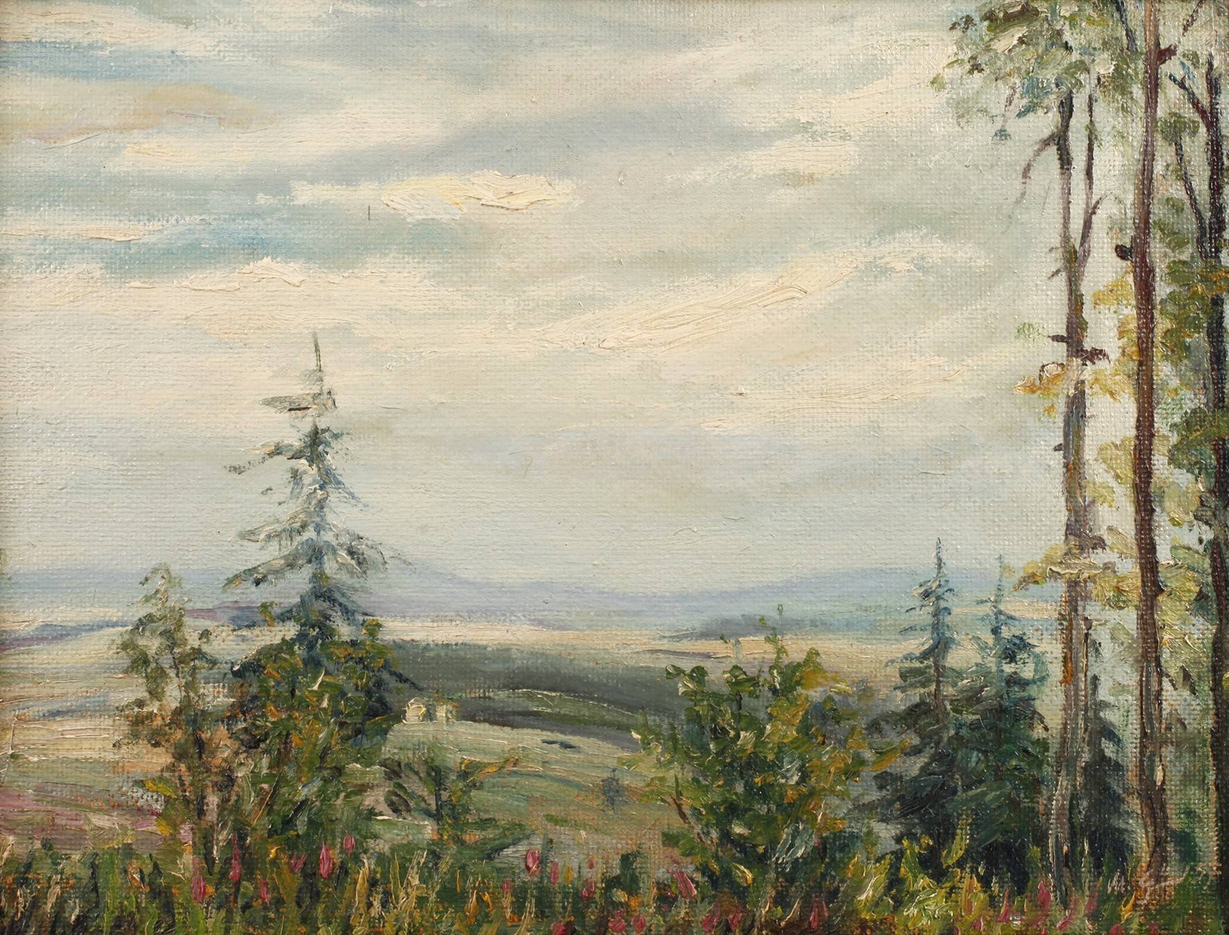 Martin Grünert, Oberfränkische Sommerlandschaft