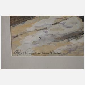 Rudolf Poeschmann, Dresden Neumarkt mit Frauenkirche