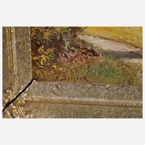 Friedrich Schick, Im Elstertal