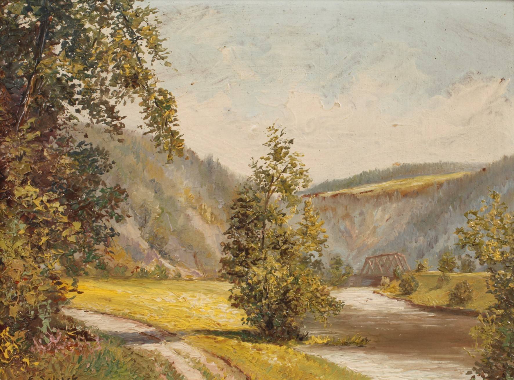 Friedrich Schick, Im Elstertal