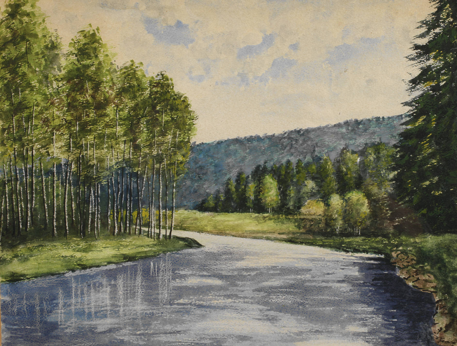 Uhlmann, Partie an der Weißen Elster