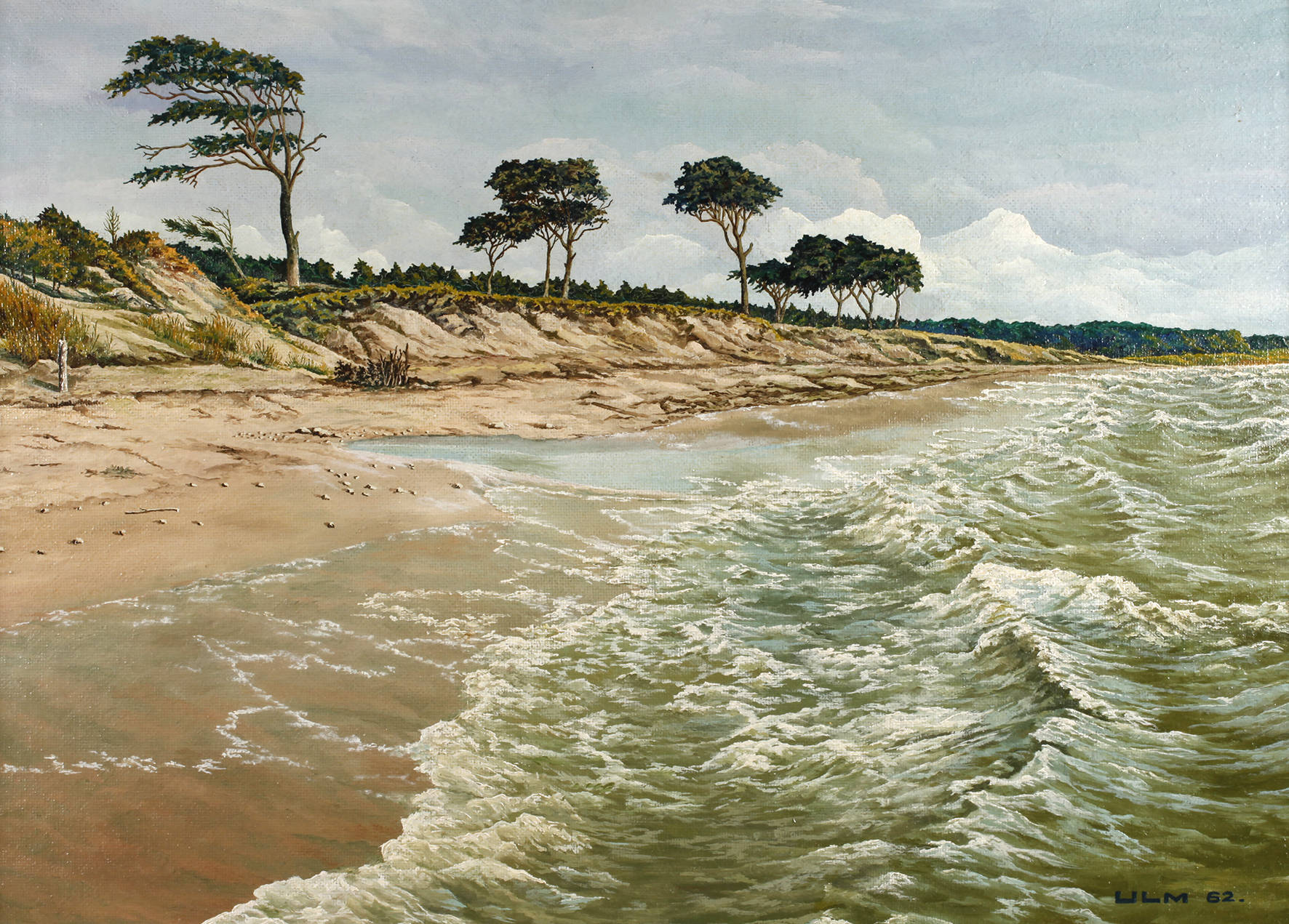 Walter Ulm, Strandlandschaft