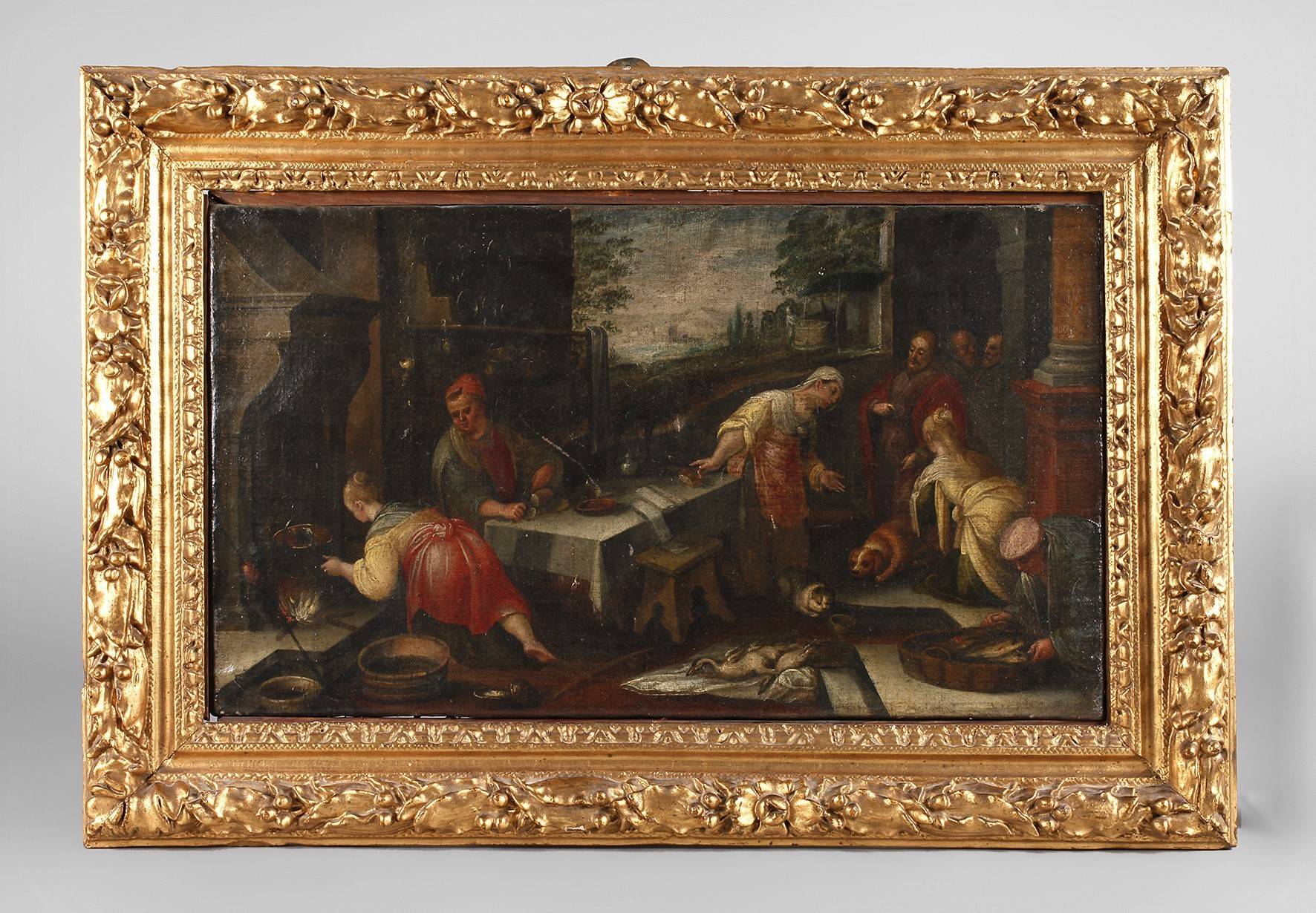 „Christus im Haus von Maria, Marta und Lazarus“