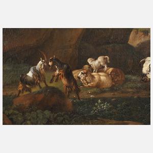 Künstlerfamilie Roos, attr., Hirtenlanschaft