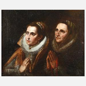 Doppel-Portrait, 16./17. Jh.