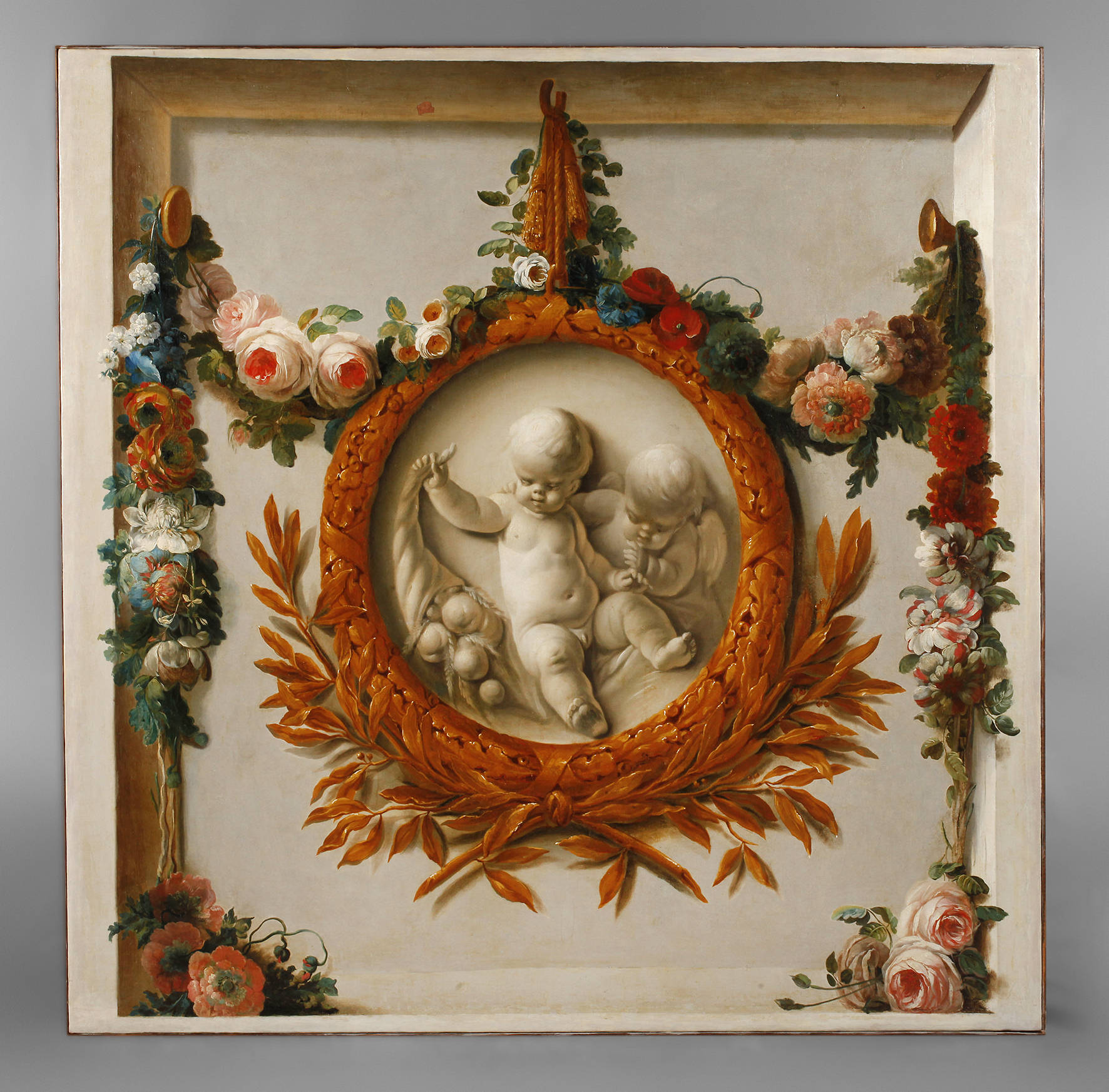 Supraporte ”Allegorie des Sommers”, 2. Hälfte 18. Jh.