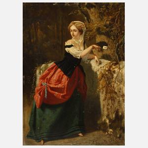 Auguste Serrure, Der heimliche Liebesbrief