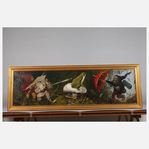 Heinrich Schlitt, Frosch mit Zwergen